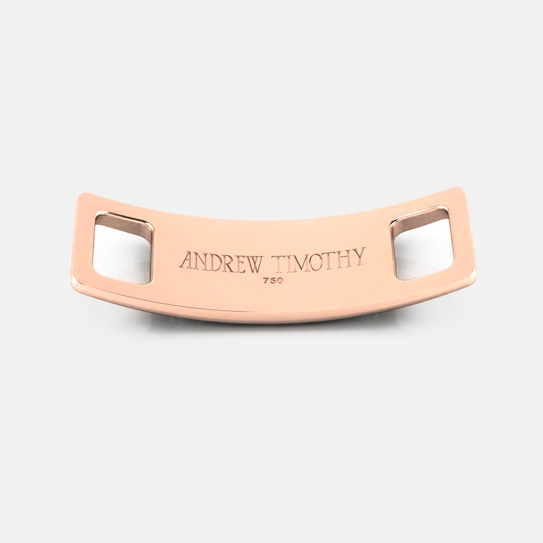 Pavé Diamond Shoe Tags - Rose Gold