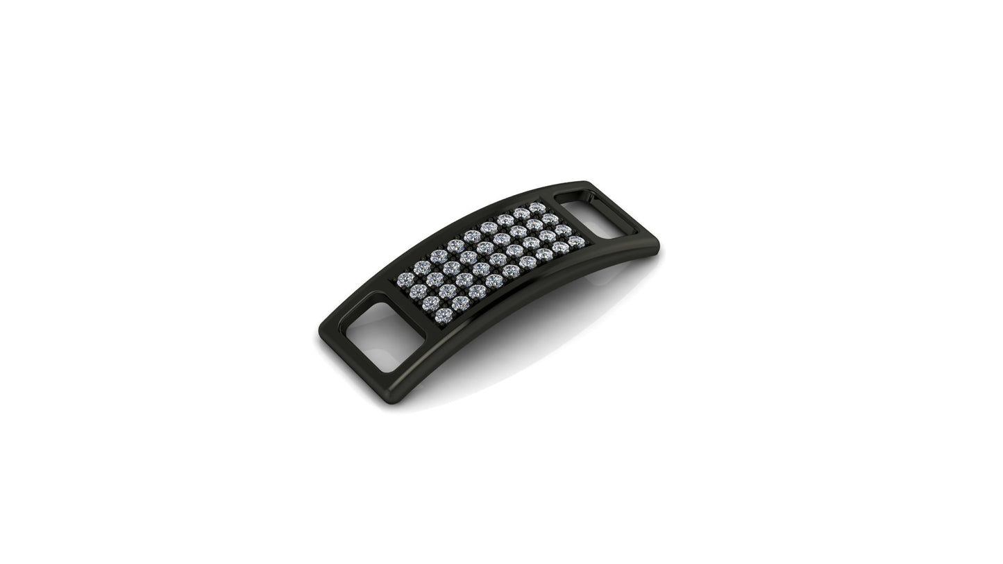 Pair of Pavé Diamond Shoe Tags - Limited Edition