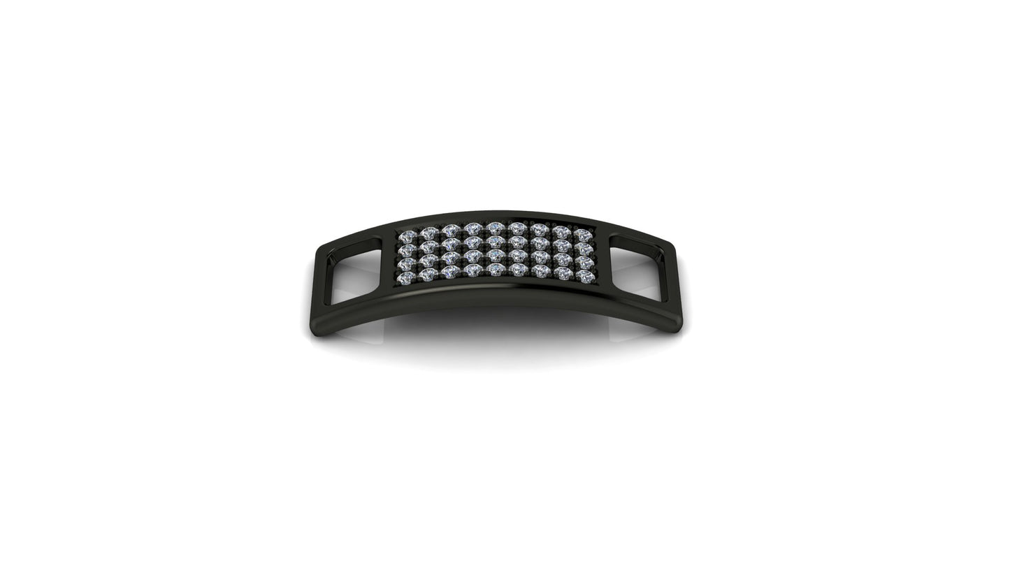 Pair of Pavé Diamond Shoe Tags - Limited Edition