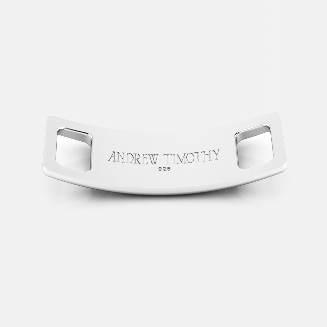 PAVE SHOE TAGS, PAVED - White gold, diamonds